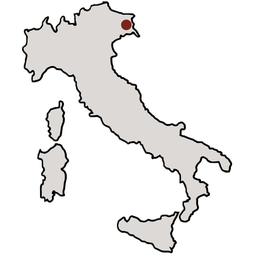 Map Friuli-Venezia-Giulia